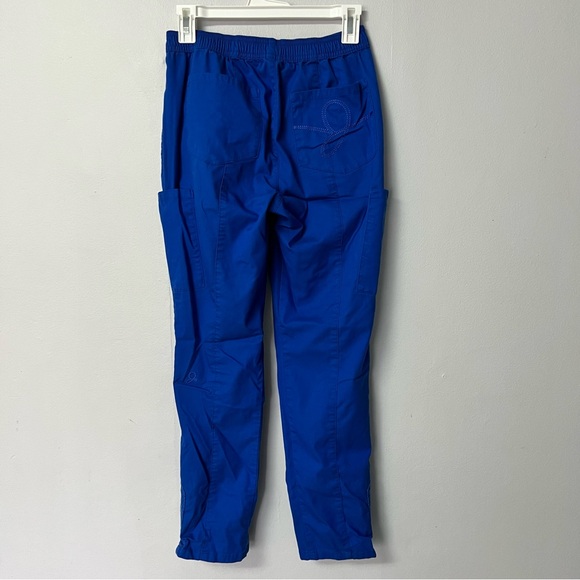 Jaanuu scrub pants size small royal blue - Picture 5 of 7